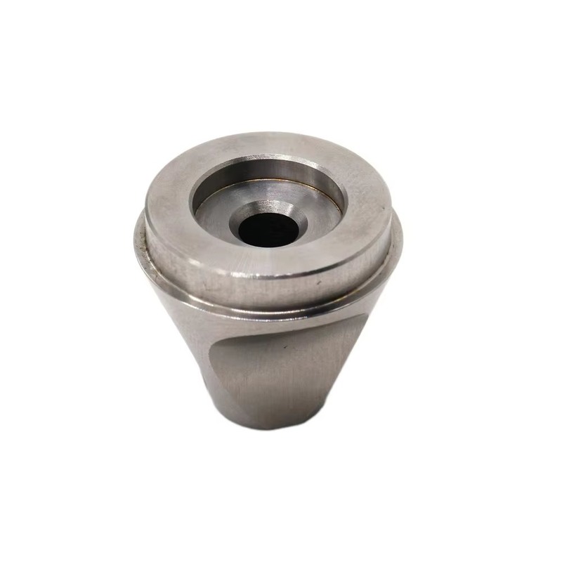 Anti Theft Lock Nut CNC Machined Tapered Cone Nut With Multi Diameter Stepped Inner Bore
