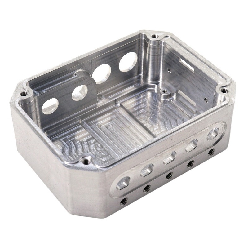 CNC Machined Aluminum Enclosure Housing Precision Milled Box Type Component