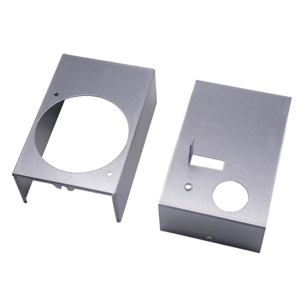 Galvanized Steel Stamped Enclosure Parts Precision Metal Frame Box Type ...