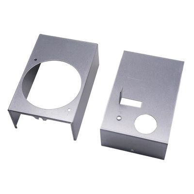 Galvanisierte Stahl-Stanzgehäuse-Teile Präzisions-Metallrahmen-Box-Typ-Gehäuse