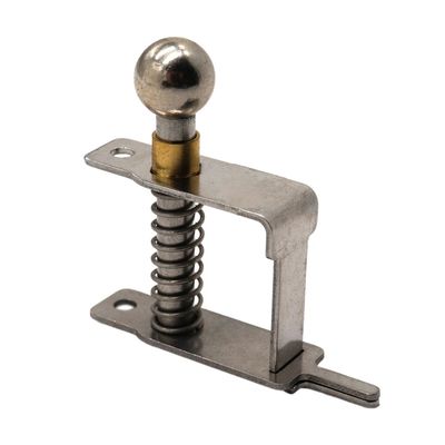 Conjunto Mecânico com Mola e Placa de Montagem, Suporte em U, Cabeça Esférica, Eixo, Bucha de Latão